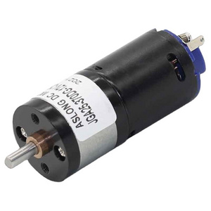 6V 20000R  high torque electrical dc motor reduction box  Dia 25mm spur gearbox reducer  Brushed 370 DC Motor  dc geared motor