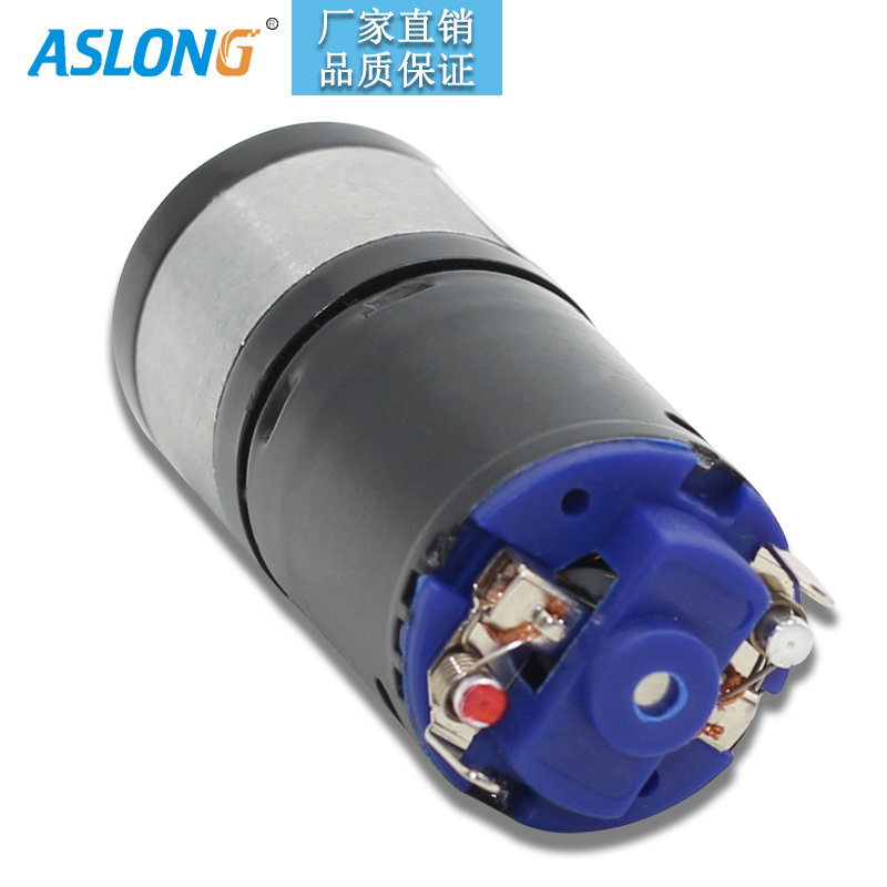 6V 20000R  high torque electrical dc motor reduction box  Dia 25mm spur gearbox reducer  Brushed 370 DC Motor  dc geared motor