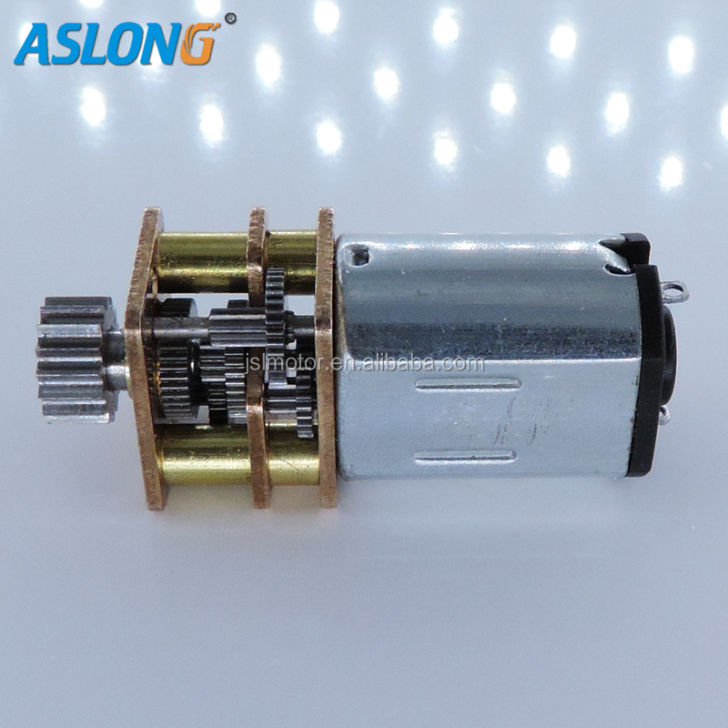 GM12-N20 High Quality Low Speed Mini Dc Motor GEAR MOTOR Permanent Magnet IE 1 3D Printer Pen,sliding Door Fingerprint Lock 0.2A