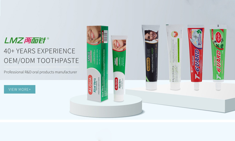 Fluoride free herbal tooth paste oem private label tooth whitening fresh breath aloe vera mint toothpaste for home