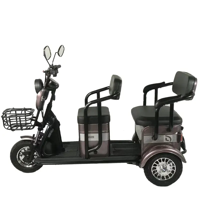 Hot Sale Adult Passenger Electric Tricycle  Fat Tire Three Wheels Adult