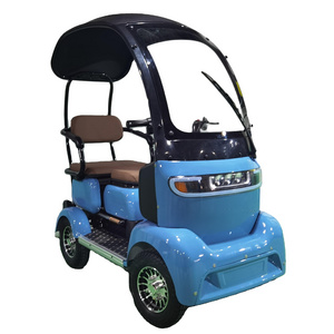 Electric Tricycles 4 Wheel Car Big Four Wheel Scooter Tricycle Adult With Roof