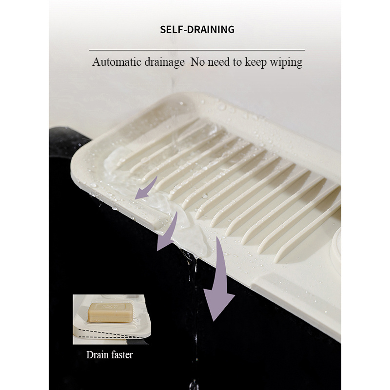 Kitchen Sink Accessories Faucet Silicone Mat Absorbable Draining Water Catcher Sink Splash Guard