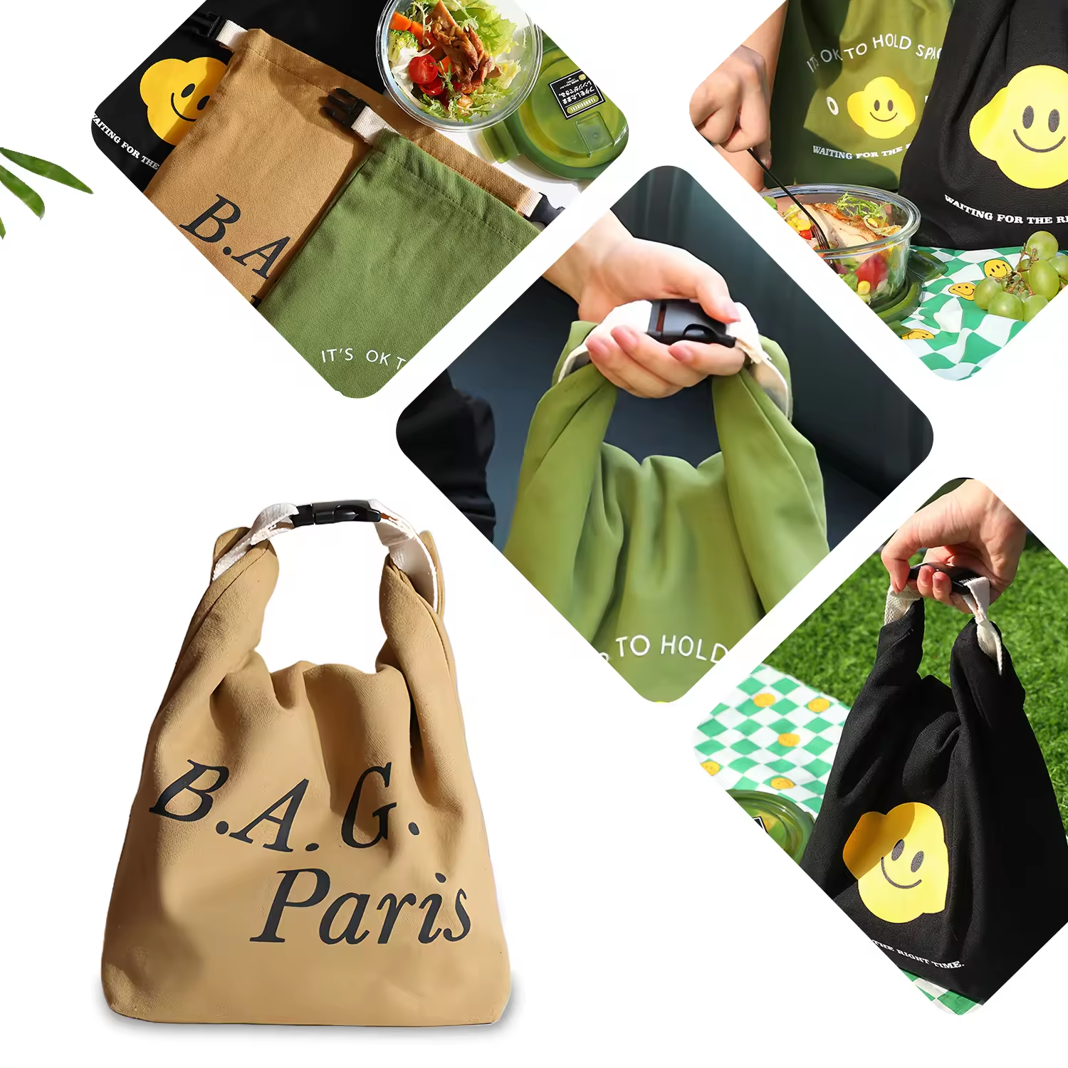 Picnic Promotional Insulated Customized Food Wine Cooler Thermal Tote Bag