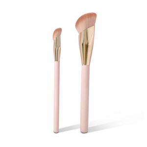 Best Selling Pink Foundation Makeup Brush Diamond Shaped Foundation Brush Kabuki Brush For Face