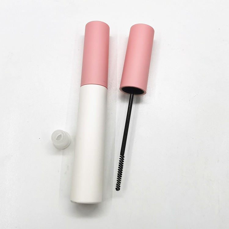 3ml Empty Black Mascara Bottle 10ml Matte Pink Mascara Tube with Ultra-fine Eyelash Brush