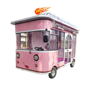 LB-DC02 Mobile Food Truck For Sale In Dubai For Garments Shoes Food Trailer Clothes Mobile Cart