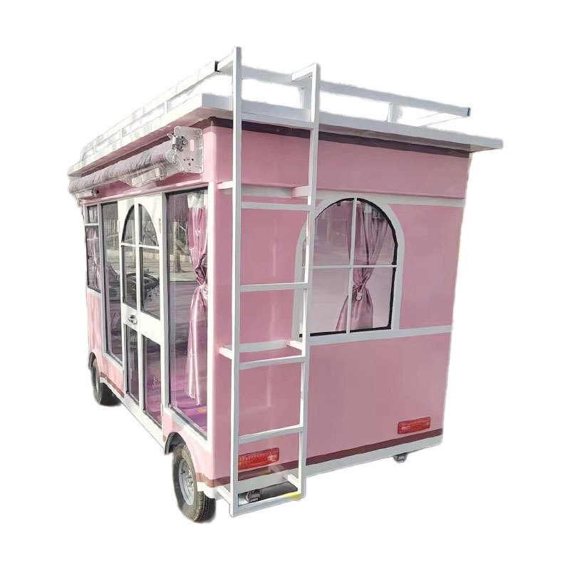 LB-DC02 Mobile Food Truck For Sale In Dubai For Garments Shoes Food Trailer Clothes Mobile Cart