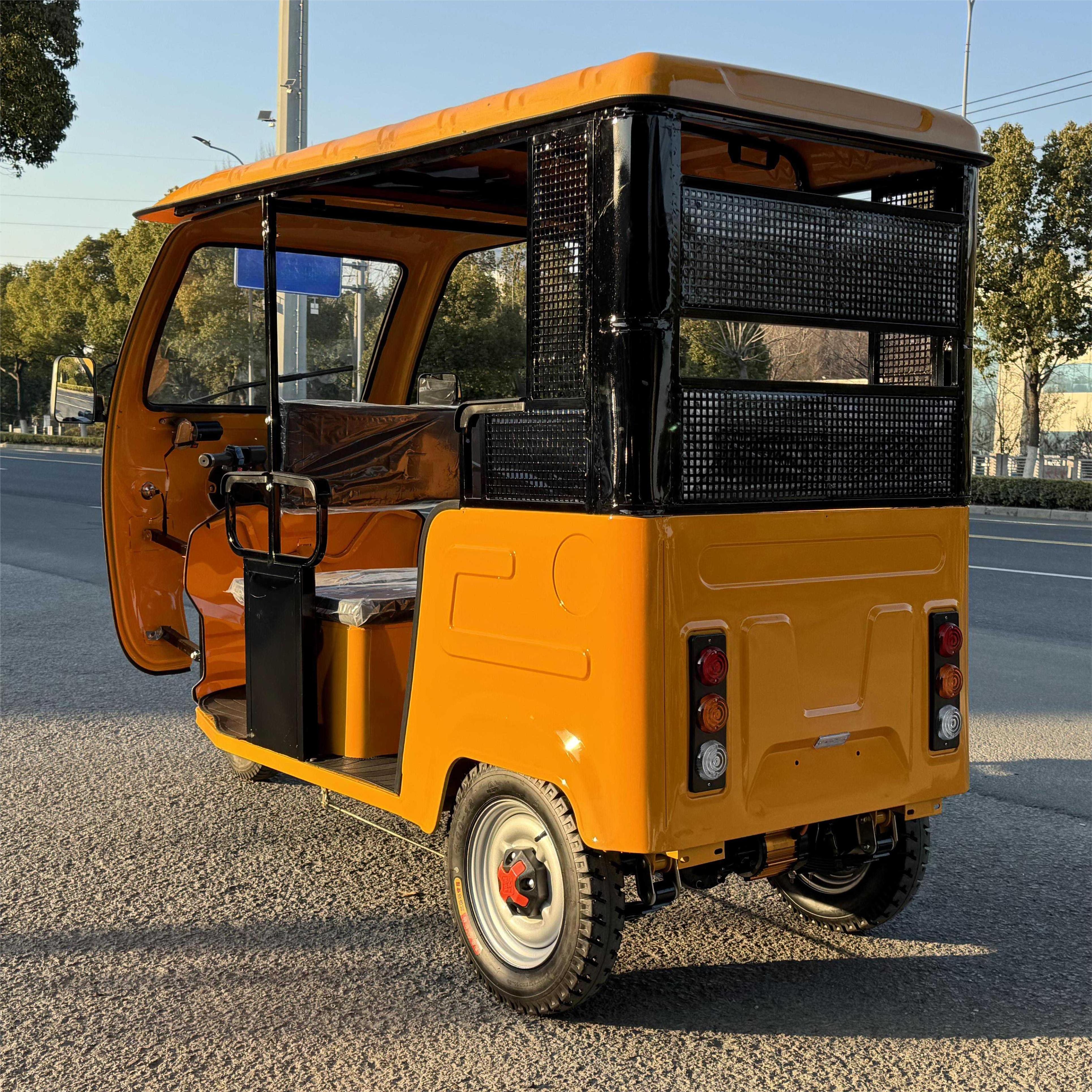 LB-ZK3WV Cheap Electric Rickshaw 4 Passenger Solar Electric Tricycle India Electric Tuk Tuk for Sale in Kenya Made In