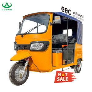 LB-ZK3WY  Factory Supply Electric Rickshaw Passenger Tricycle Taxi Moto Bajaj Style  3 Wheeler Tuk Tuk Taxi