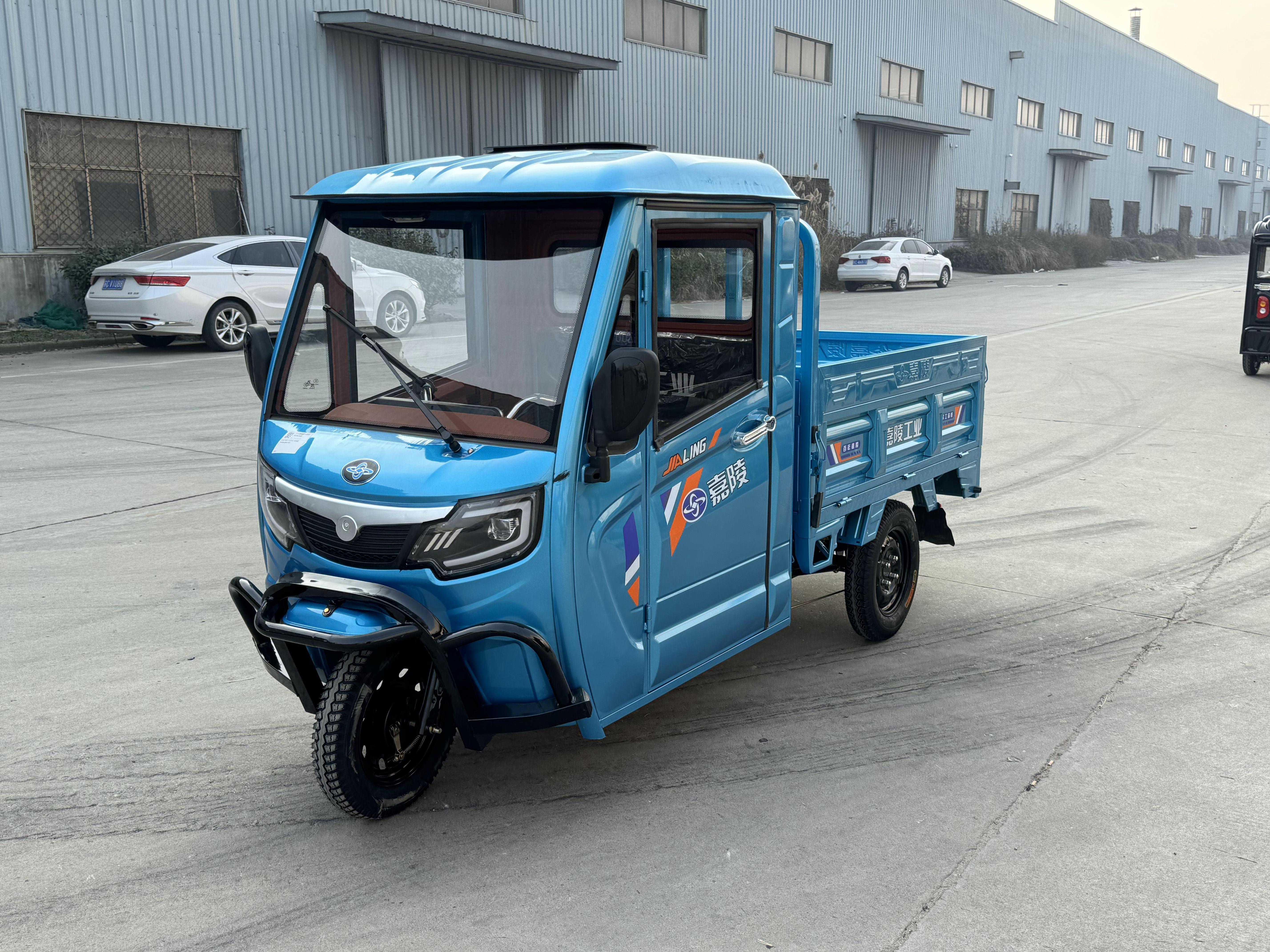 LB-QFB160M Fast Delivery Adults Tricycle 3 Wheel Electric Truck Cargo/Trike with Enclosed Drive Cabin