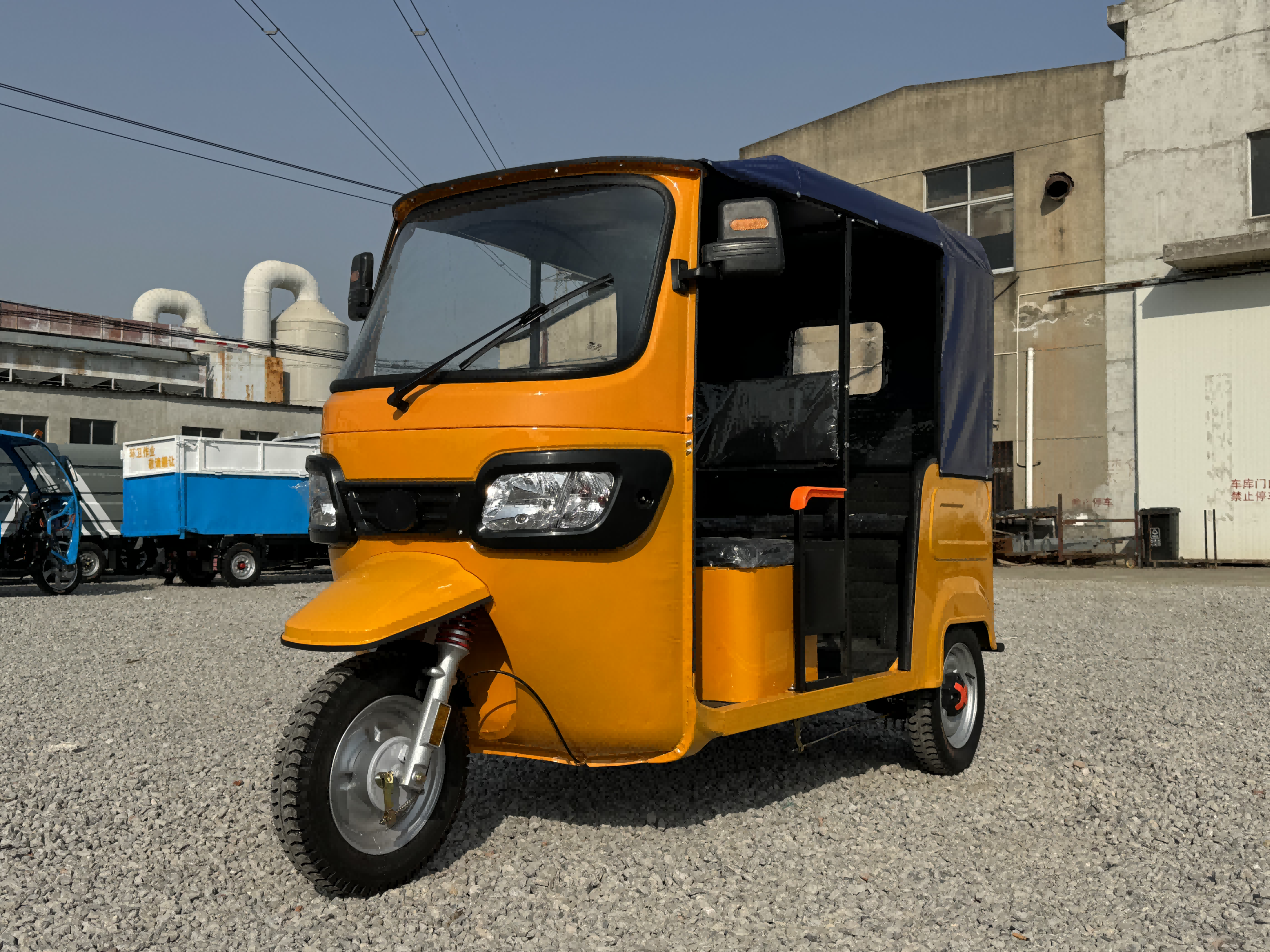 LB-ZK3WY  Factory Supply Electric Rickshaw Passenger Tricycle Taxi Moto Bajaj Style  3 Wheeler Tuk Tuk Taxi