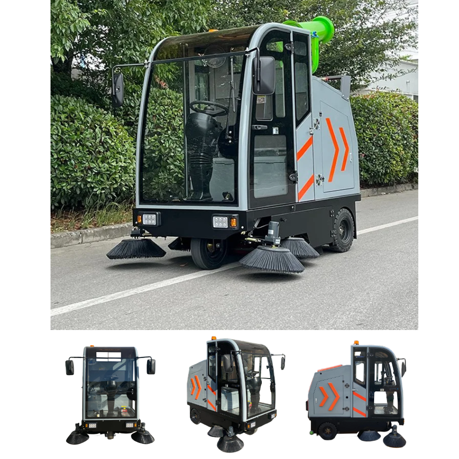 LB-4WT2000A vacuum sweeping machine compact street sweeper runway road sweepers street sweepers