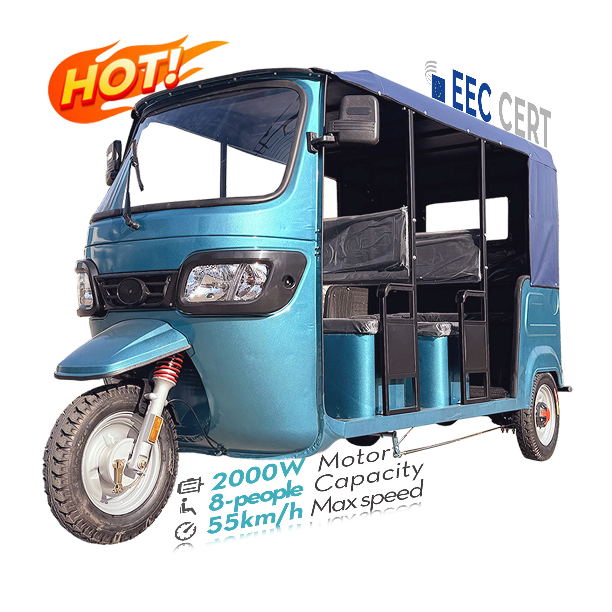 LB-ZK3WW The Largest New Energy Vehicle Supplier 2022  Popular Electric Tuk  Electric Electric Tricycle Rickshaw