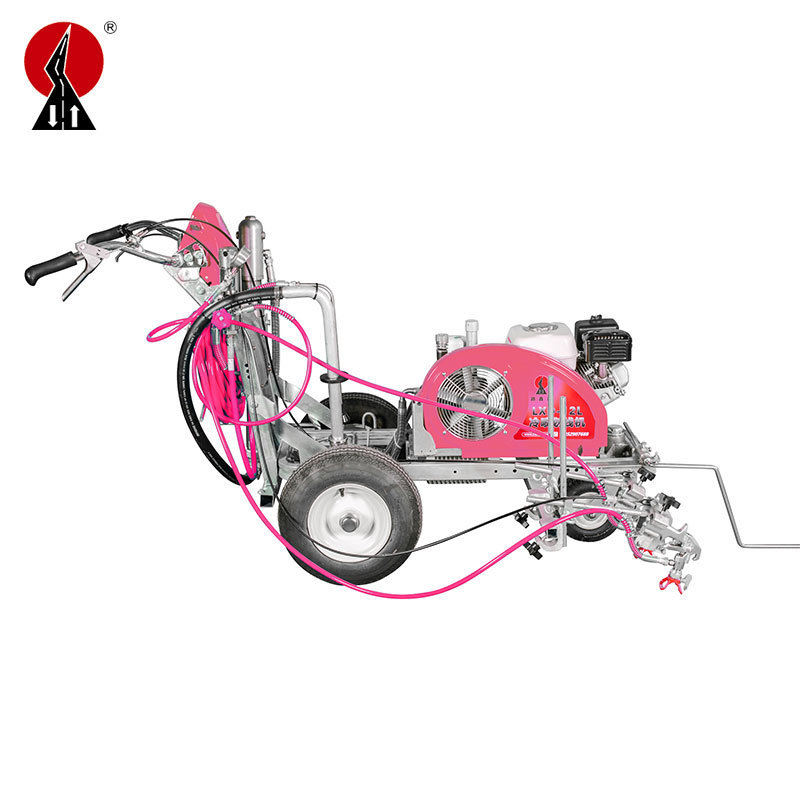 Long Lifetime road painting machine line marking, Road Curb Painting Machine, football field line marking machine