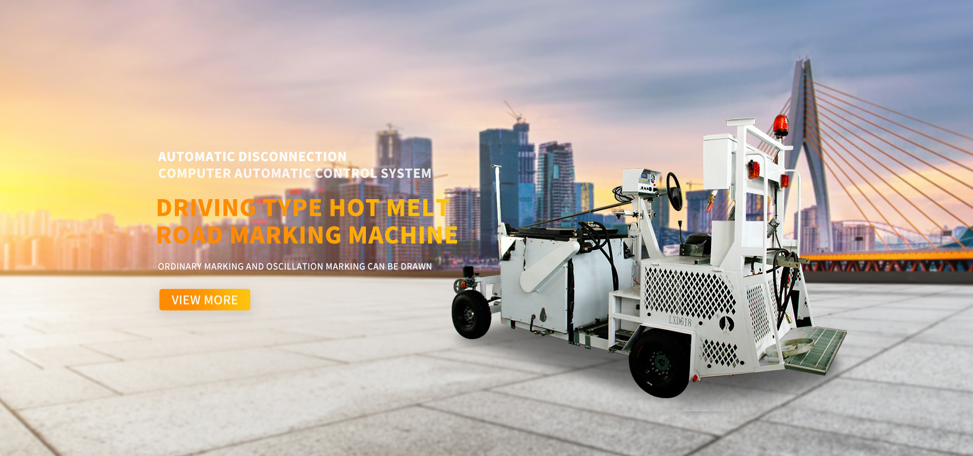 China largest cold paint thermoplastic hot melt pavement applicator road marking machine factory manufacturer supplier