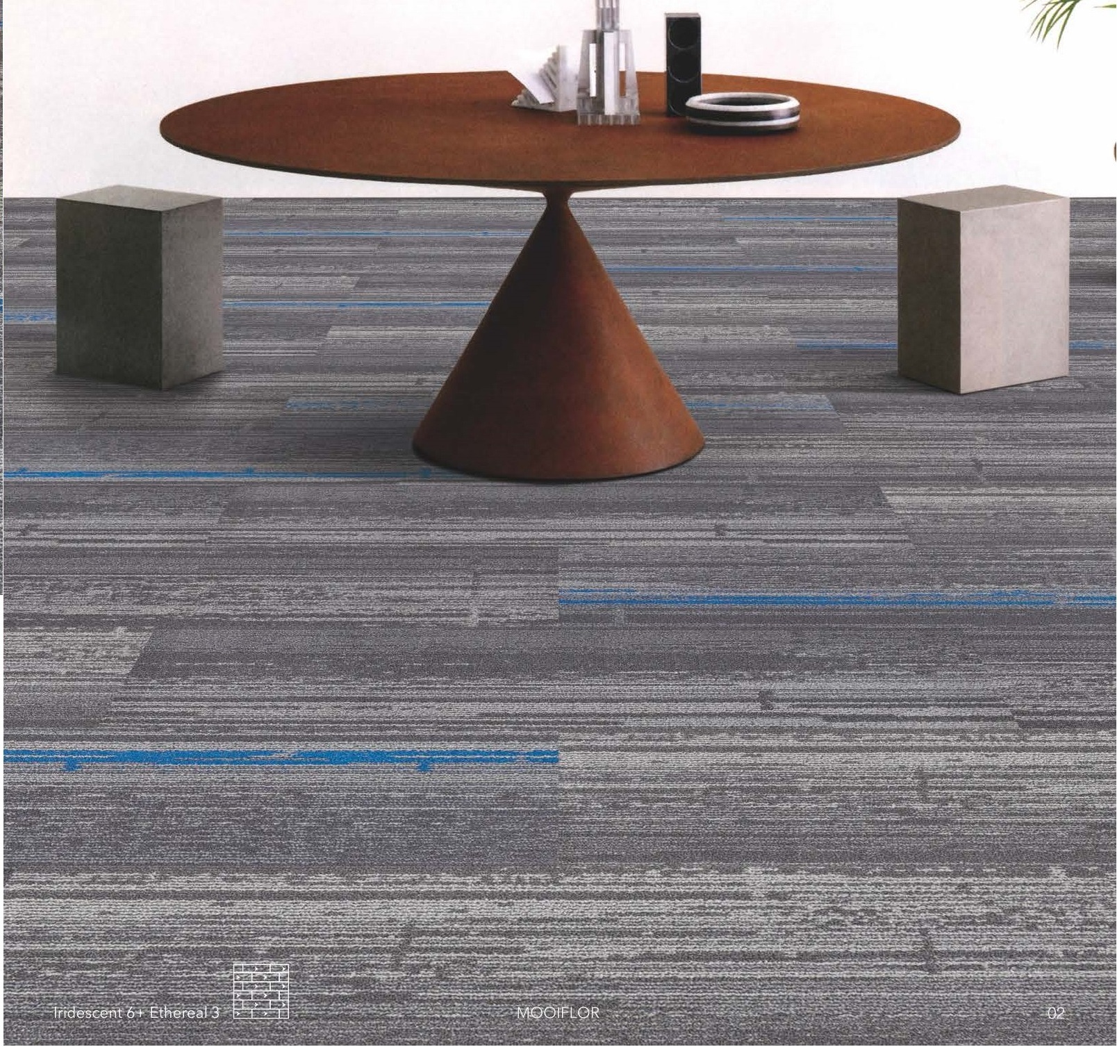 2023 New Carpet tiles Commercial area Nylon with PVC backing High traffic area Carpet tiles 50x50 tile carpet