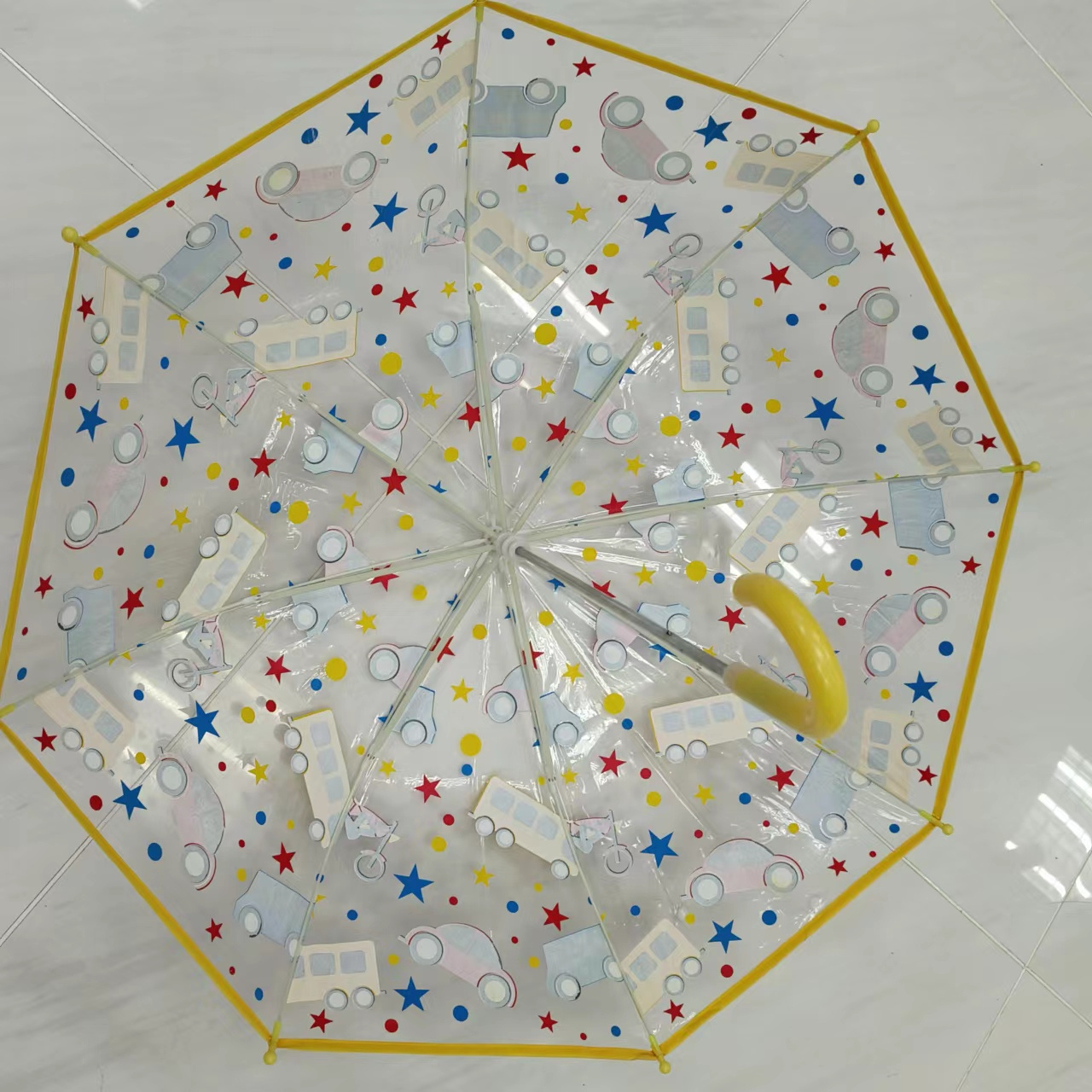 JSMANA Girls Custom Child Cute Cartoon Clear Boys Rain Umbrella Kids Kinder Paraplu Parapluie Transparent Kids China Umbrella