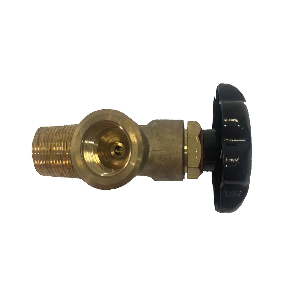 China Factory High quality Bull Nose Brass Valve  medical standard oxygen cylinder valve