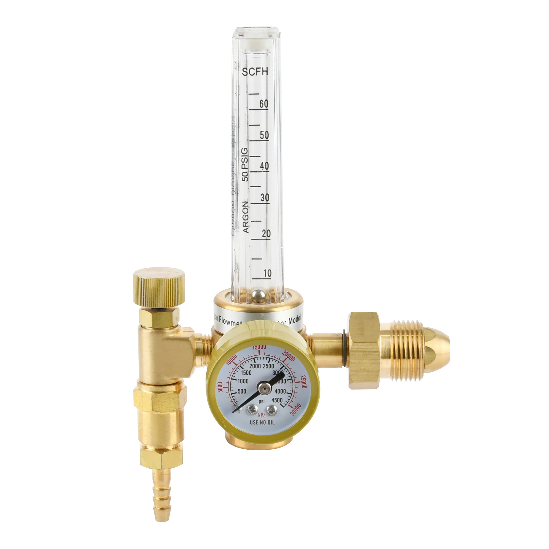 Hot Sale CGA580 Argon Regulator /CO2 Flowmeter Regulator