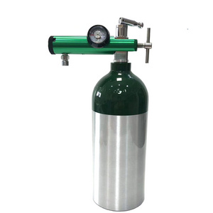 Low Price Medical M9 1.7L Aluminum Oxygen Cylinder Medical Aluminum Oxygen Tank