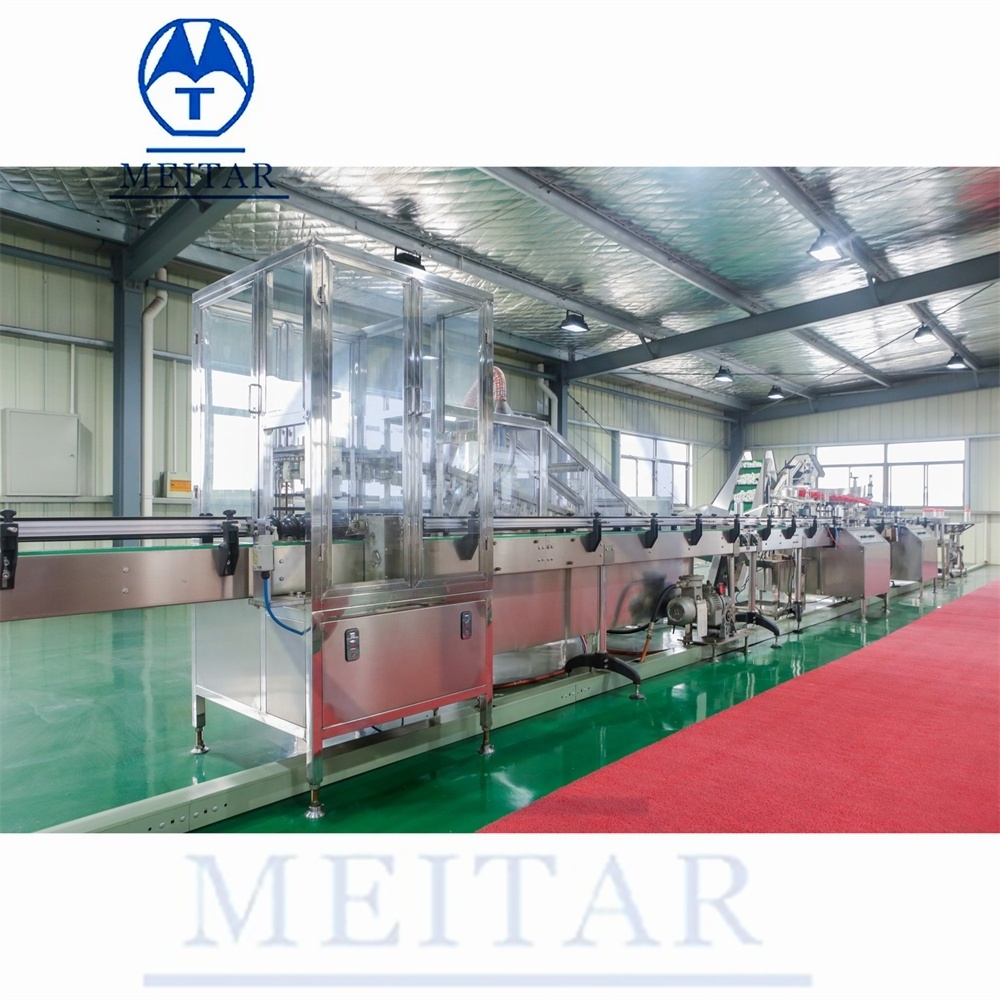 Fast Speed Full Automatic Aerosol Filling Machine Line Tin Can Filler