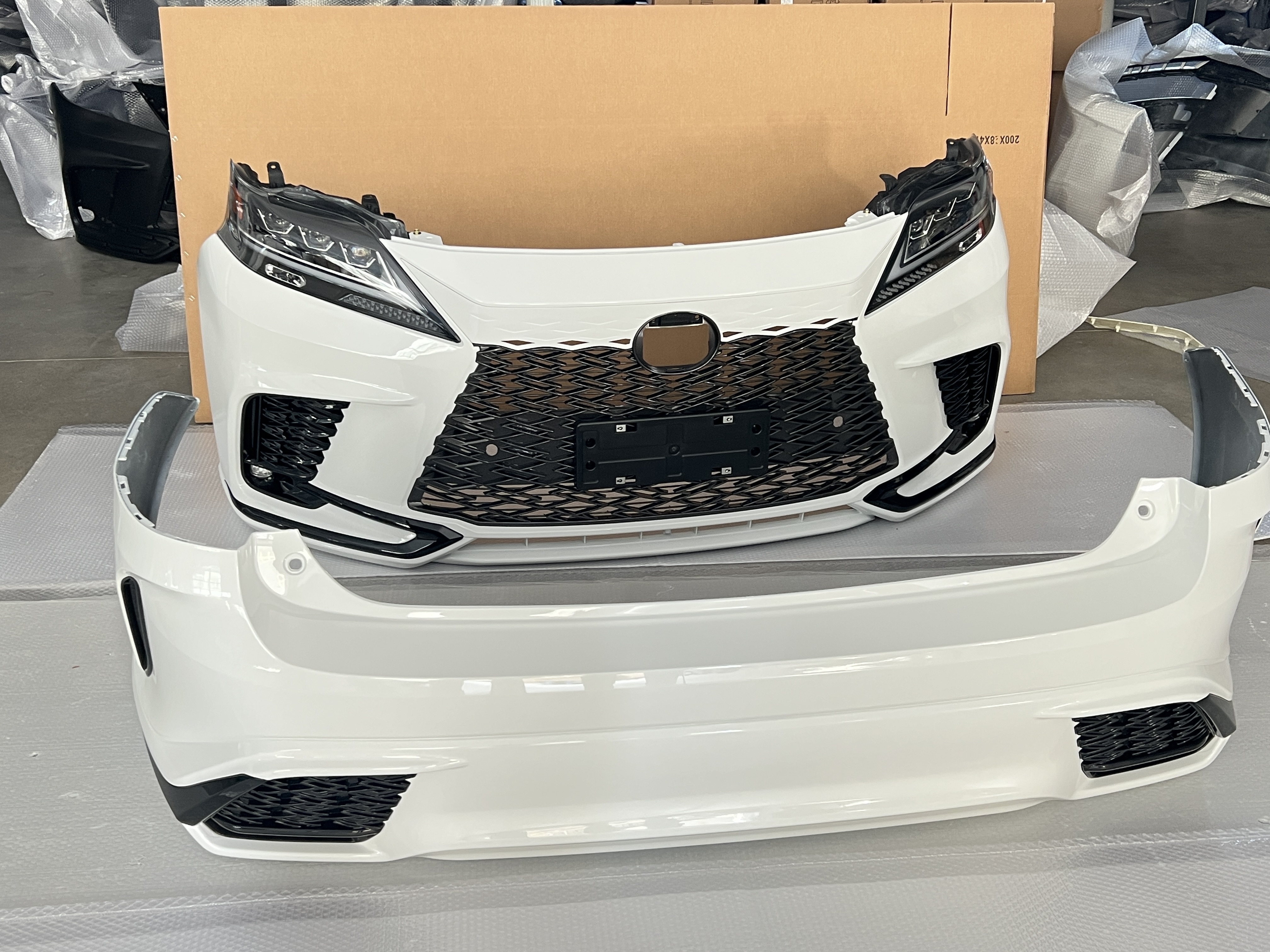 MX Facelift Conversion Body KIT For Lexus RX RX270 RX350 RX450 2009-2015 upgrade to 2023 STYLE