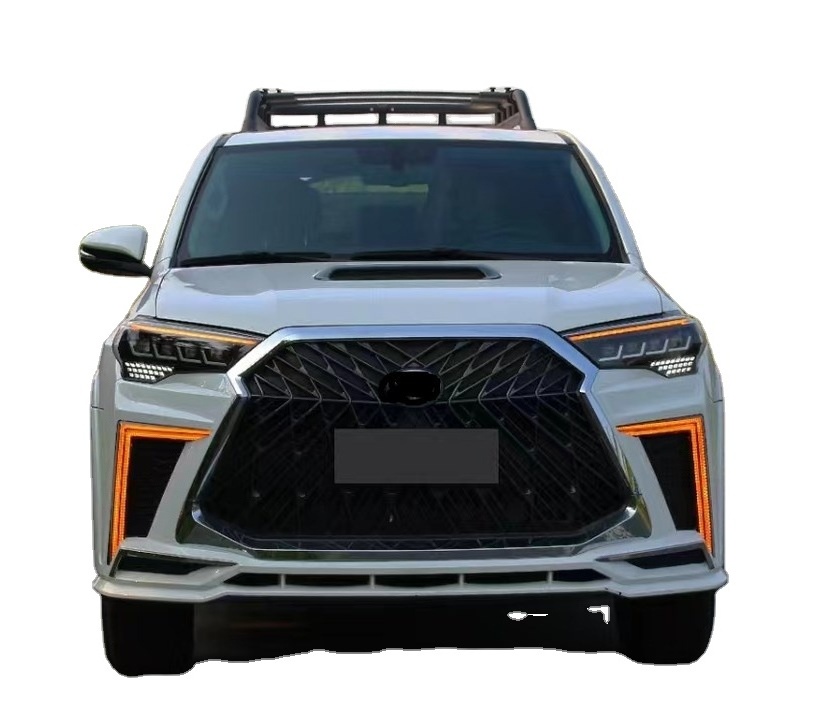 MX  Modified Upgrade To Lexus Design Body Kit With Headlight Taillight For Toyota 4 Runner 2010-2020