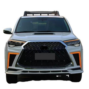 MX  Modified Upgrade To Lexus Design Body Kit With Headlight Taillight For Toyota 4 Runner 2010-2020