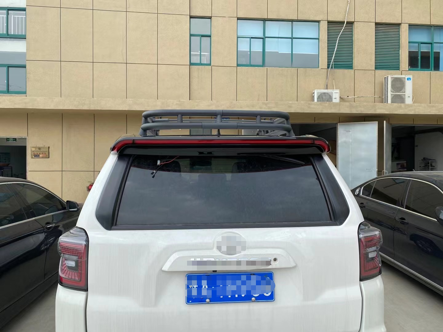 tail light For Toyota 4RUNNER Rear Spoiler Trunk Lid spoiler Carbon ...