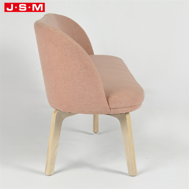 Nordic Modern European Style Five Star L Shape  Armchair Furniture Velvet Wooden Leather Sofa