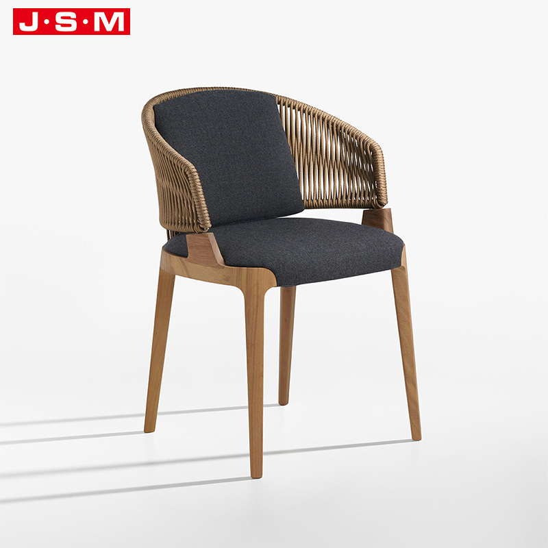 Modern Dinning Room Furniture Buff Cooling Solid Wood Dining Chair