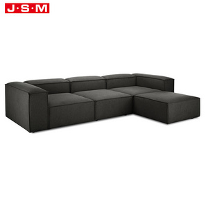 China Supply Green Modern Furniture Restaurant Wooden Sofa Living Room Leather Sofa