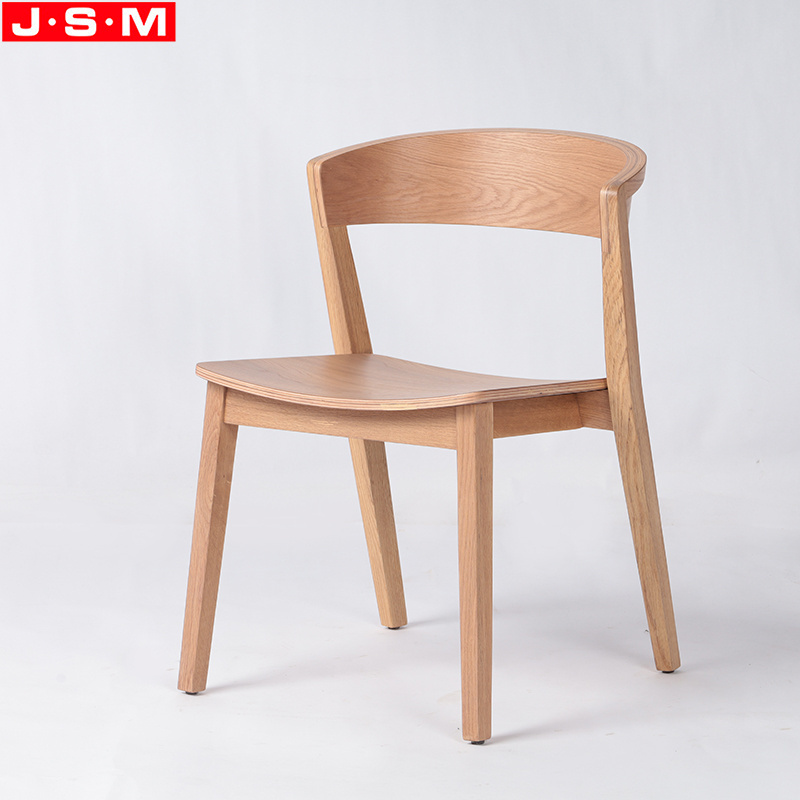 Hot Selling Bent Wood Dining Room Chairs American Ash Frame Stackable Dining Chairs