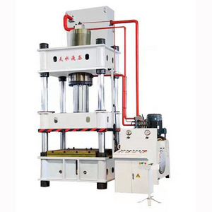 100 tons of four-column three-beam hydraulic press sheet drawing hydraulic press 315 tons of hydraulic press water tank pressure