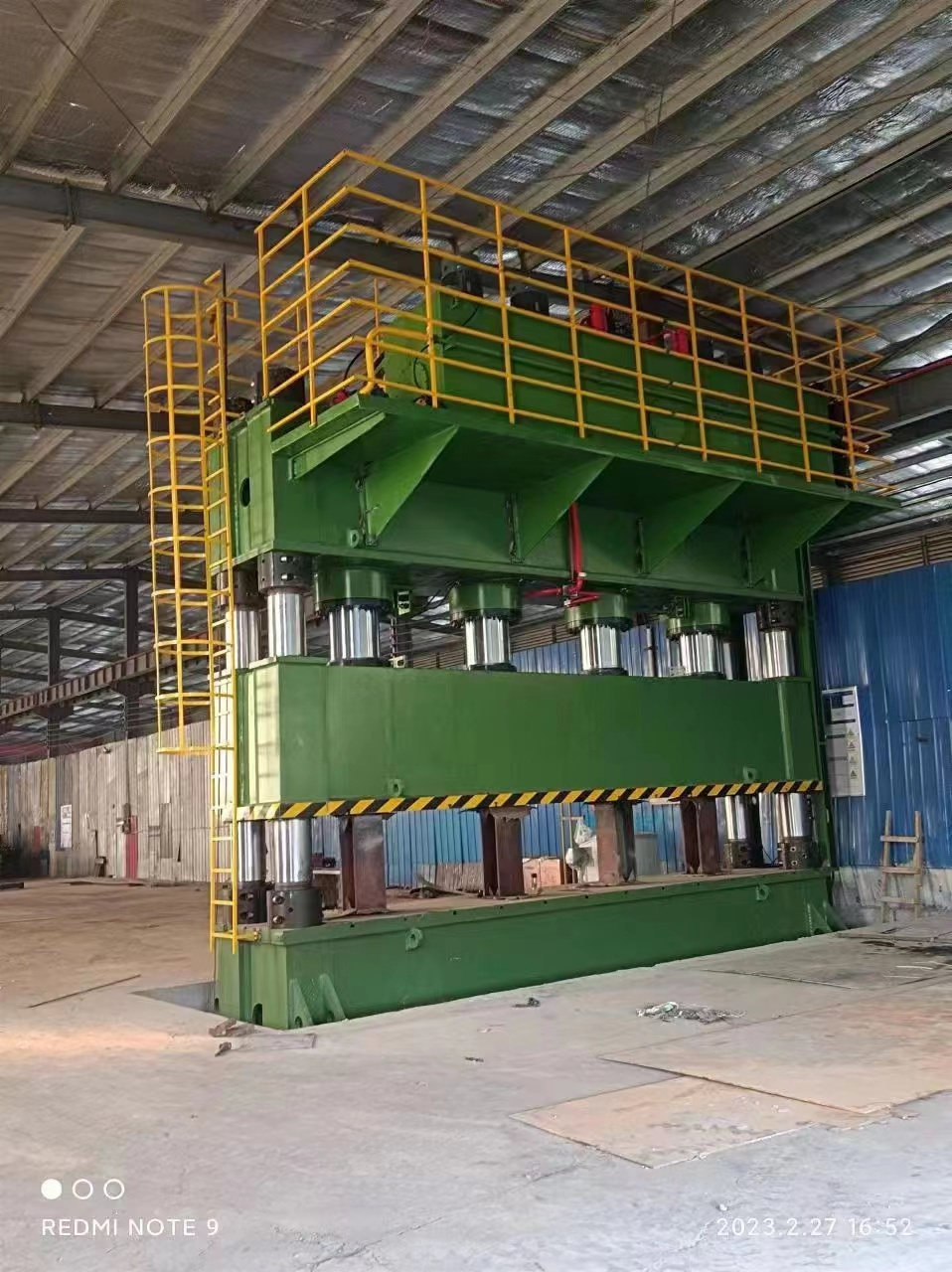 500ton H Frame Hydraulic Press For Plastics Moulding hydraulic brick making machine