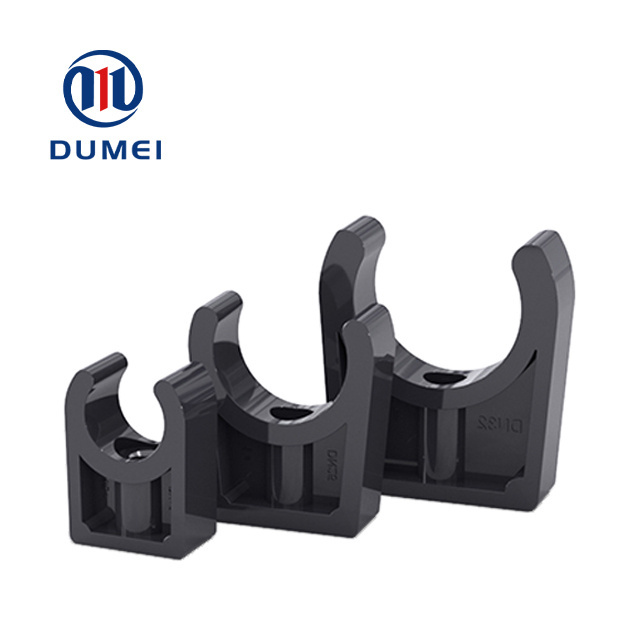 PVC Pipe Clip Chinese Plastic Manufacturers HIGH QUALITY WATER SUPPLY  UPVC Pipe Clamp plastic swivel pipe clip Fittings