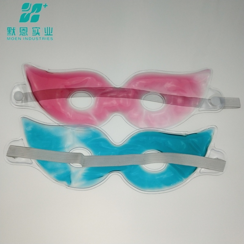 Popular  Transparent Solid Color gel pack hot cold personalised gel eye mask