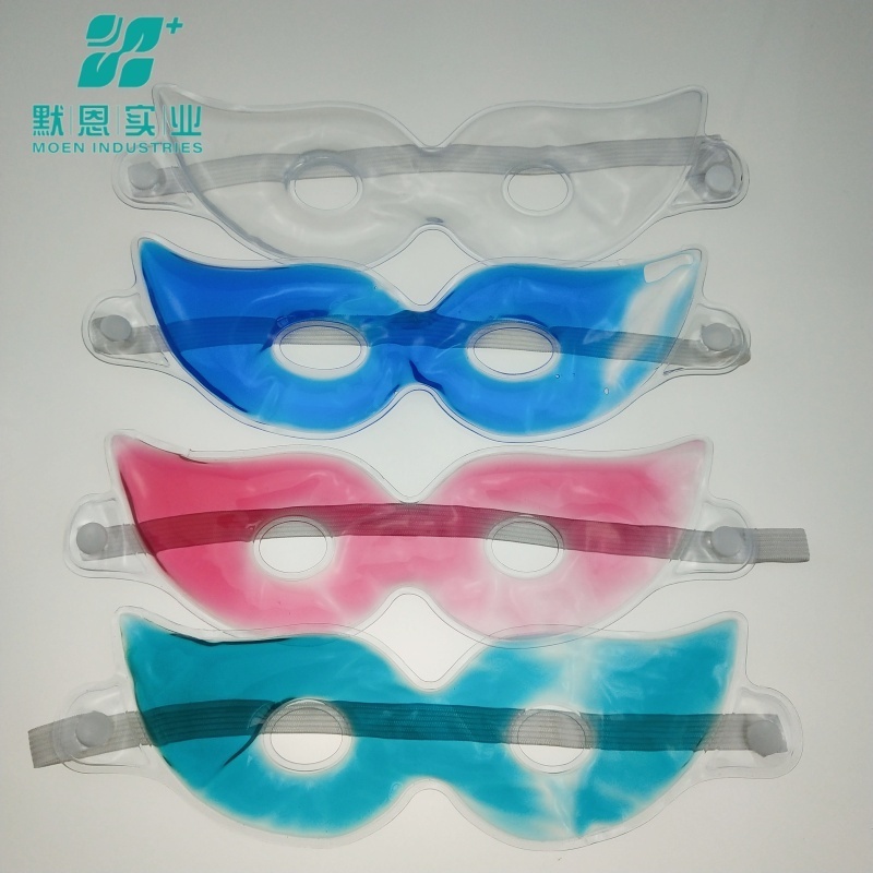 Popular  Transparent Solid Color gel pack hot cold personalised gel eye mask