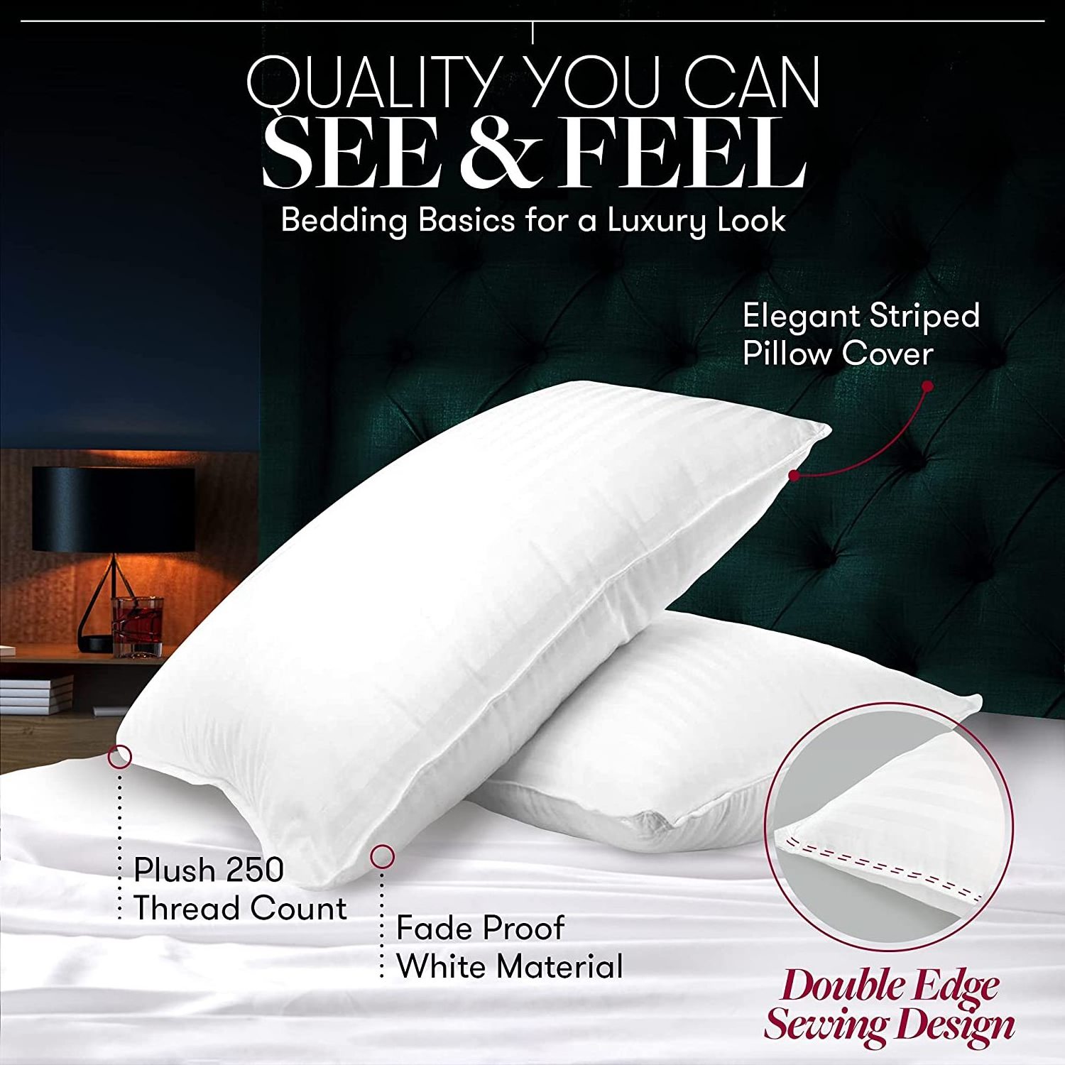 Pillow Core Throw Pillow For Bed Pillows for Sleeping 100% Polyester Insert  hotel standard style