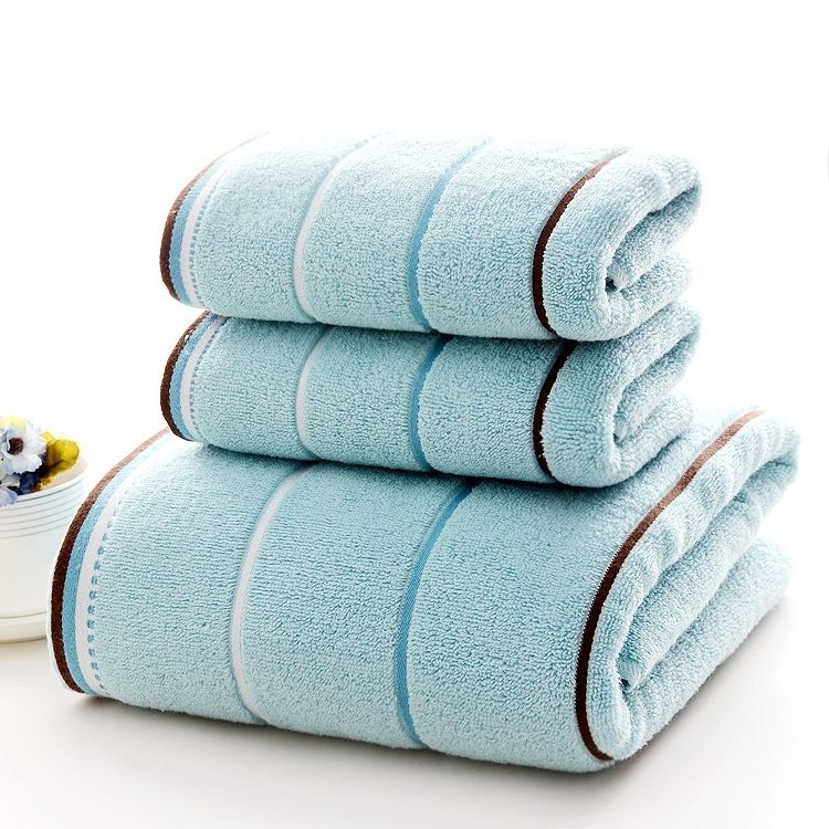 Bath towels bamboo towel sets cotton hand towel lint free