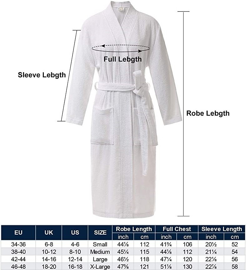 Hotel 100 cotton velour Shawl Collar Cotton Bath Robe White Unisex velour Bathrobe