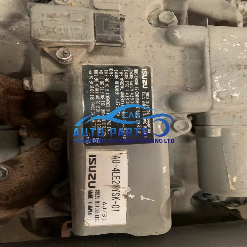 Wholesale Hot Sale for Excavator Parts ISUZU 4LE2 Engine 4LE2-XCUAB-02-C3 Complete Engine Assy 4LE1 4LE2