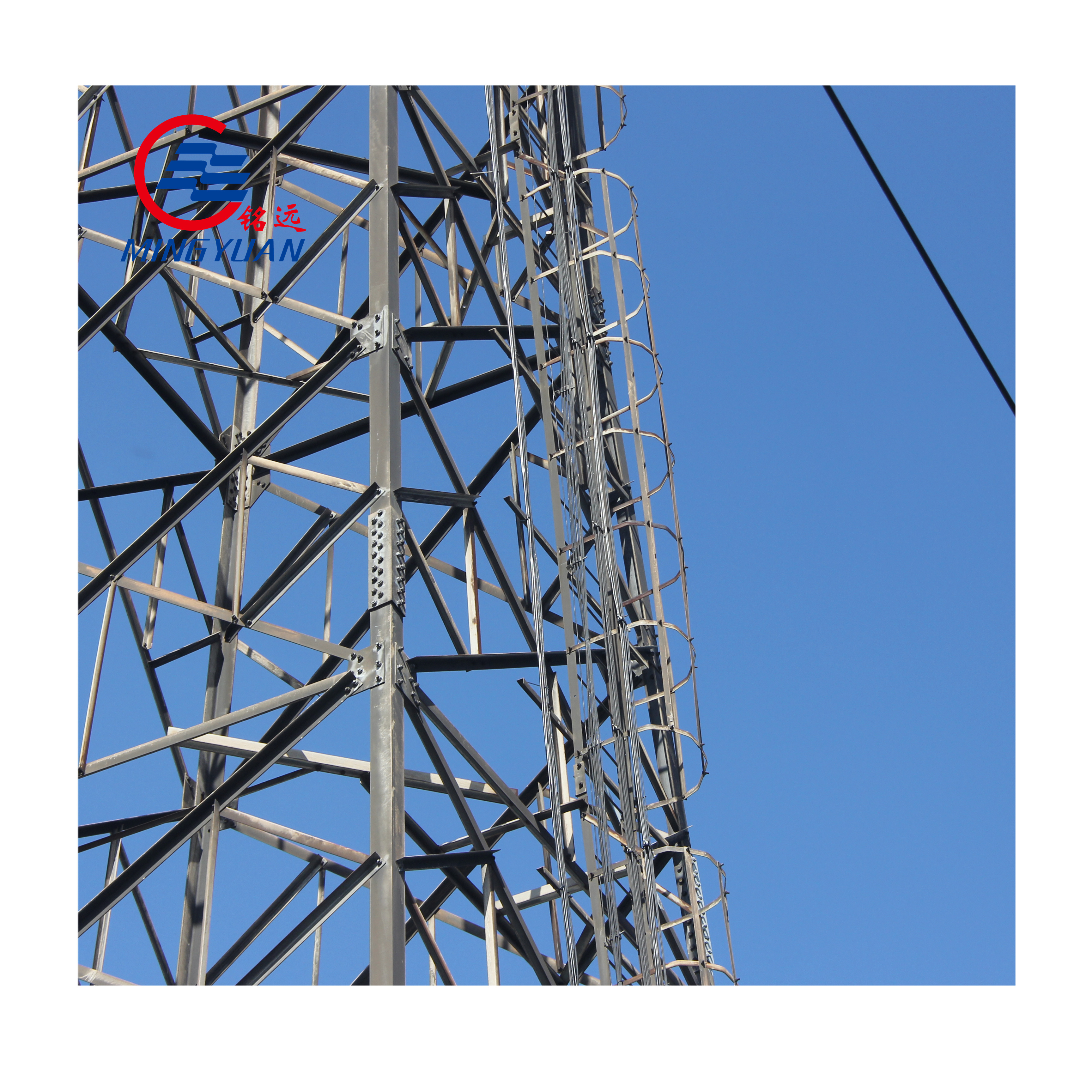 High Quality Galvanized Radio Antenna Tower steel tower