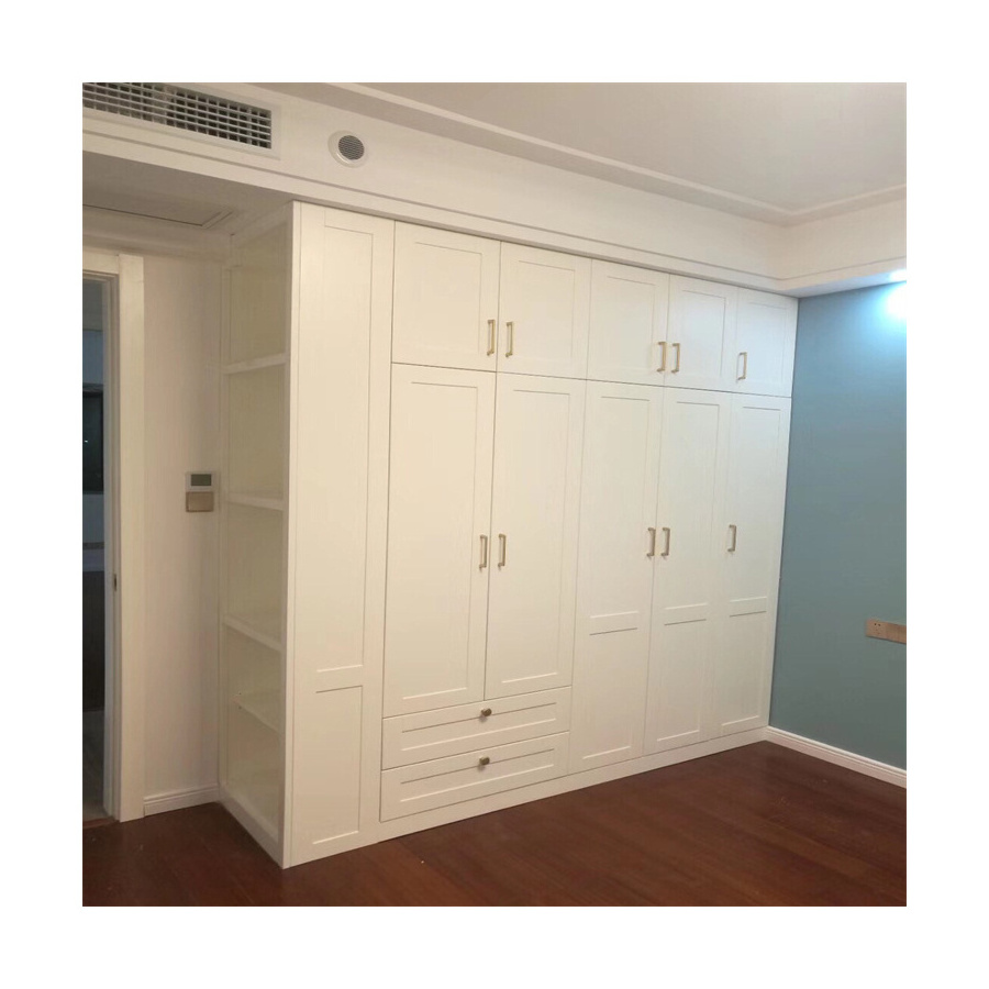 Stand Alone Bedroom Customized Wardrobe Reach-In Closets