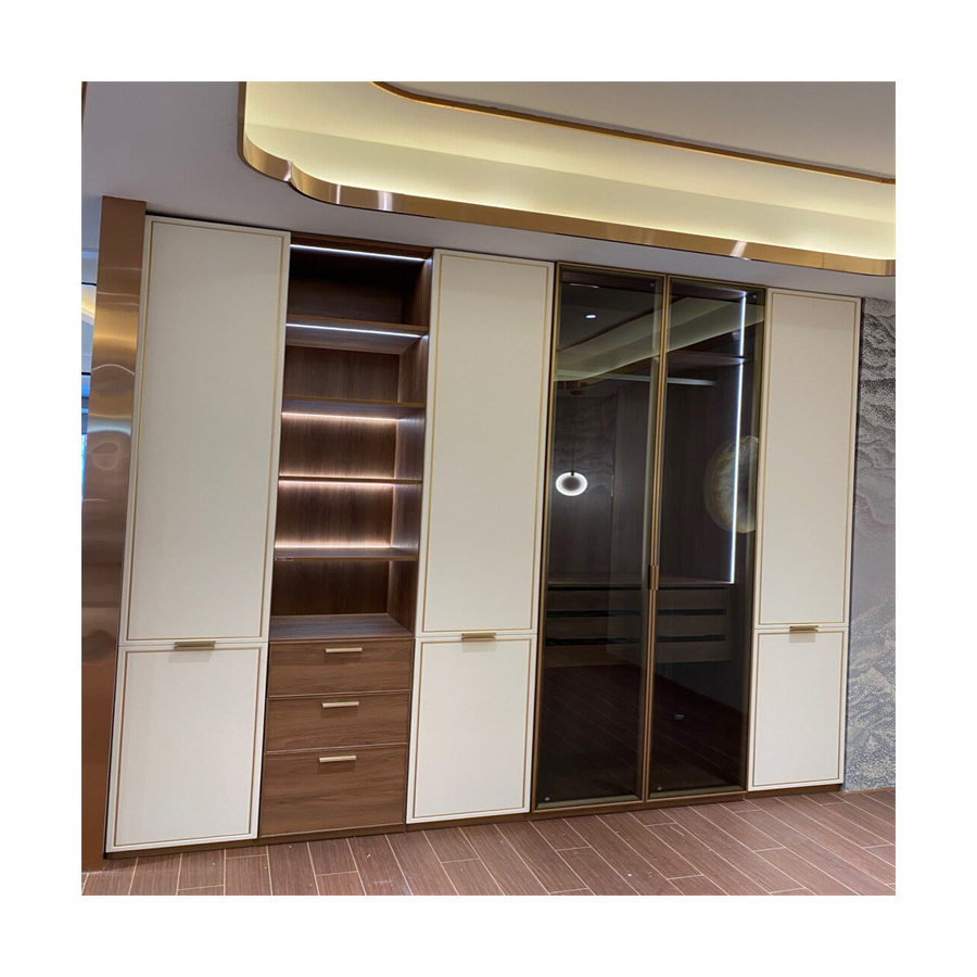 Contemporary Modern Freestanding Wardrobe  1.2M Closet For Bedroom