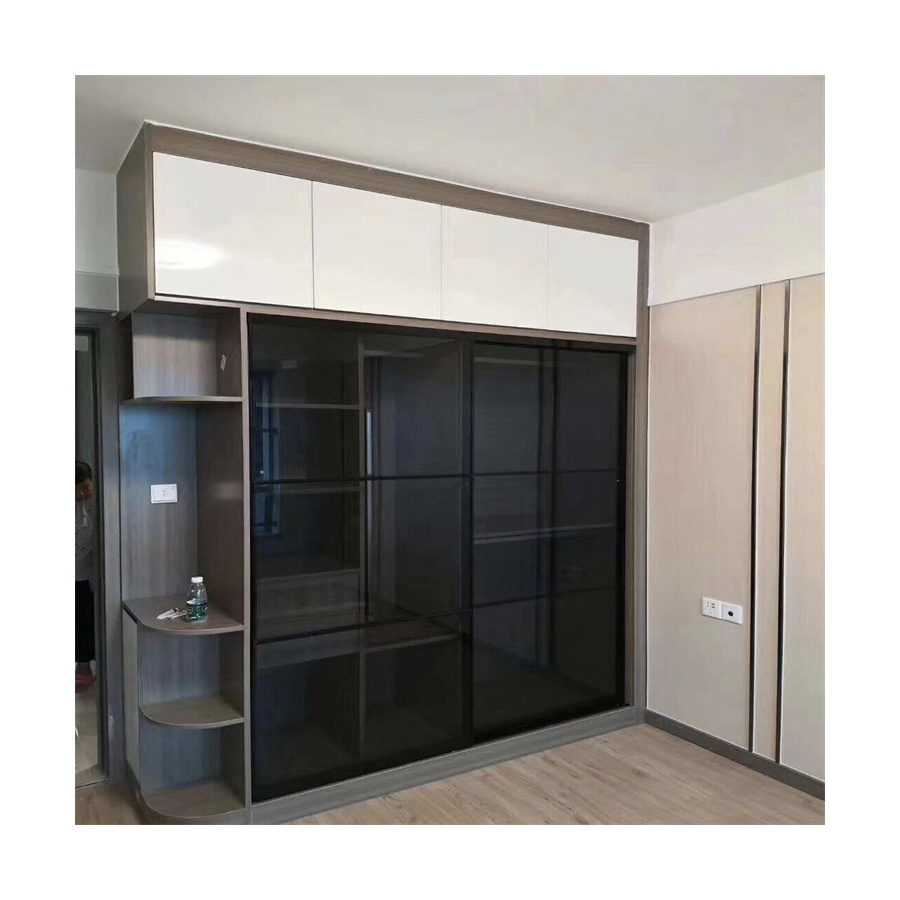 Hotselling Customized Bedroom  2.0M Big Wood Clothing Wardrobe Closet Armoire Chambre