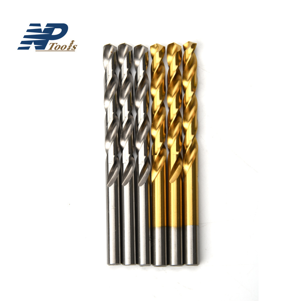 NAIPU 2mm HSS Twist Drill Bits DIN338 Fully Ground Jobber Drill Bits 10pcs/box For Metal Cutting