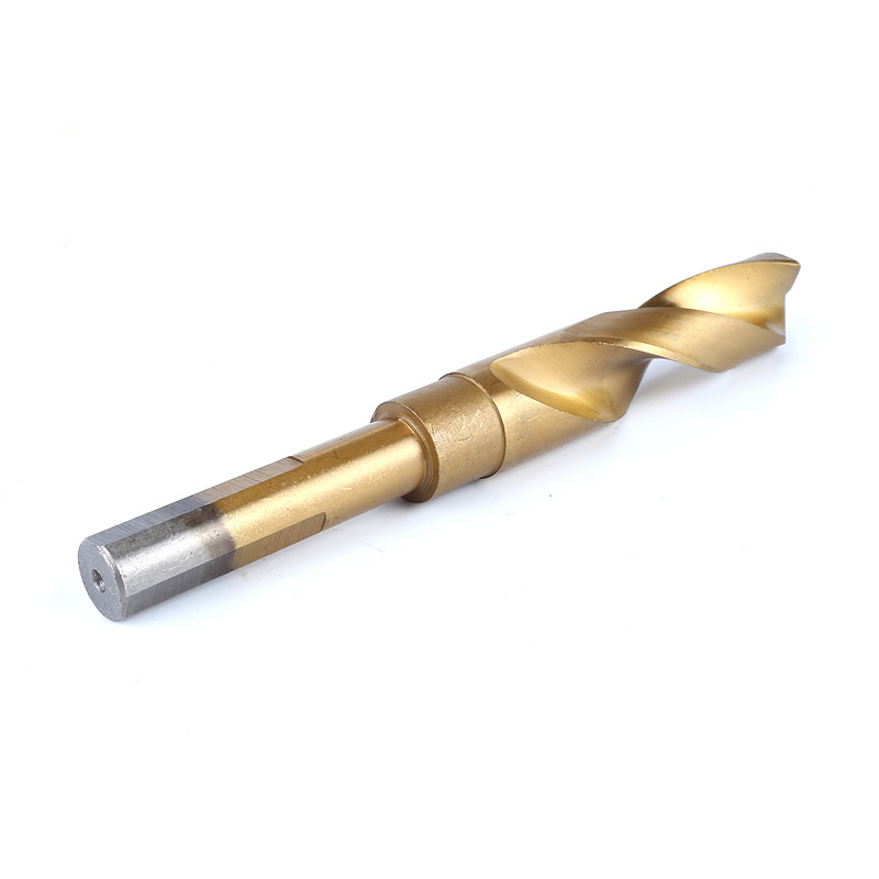 Factory High Quality HSS Sliver&Deming Reduced Shank Twist Drill Bit for Metal Drilling