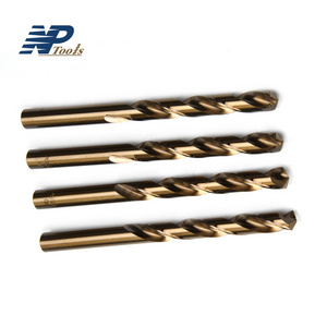 Naipu M42 Cobalt Drill Bit High Speed Steel Fried Dough Twist Drill Straight Shank Twist Drill Bit for Metal Stainless Steel